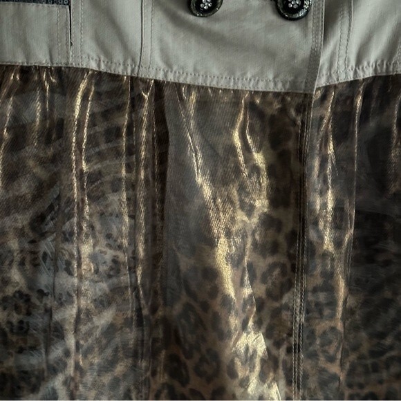 Vintage Simon Chang Mixed Media Patchwork Y2K Sequin Mini Dress Size 6 - Picture 12 of 16